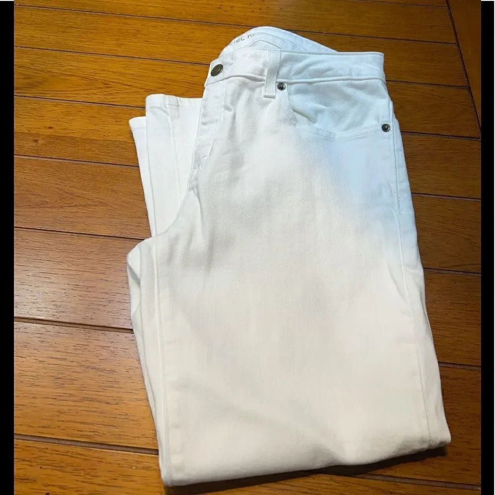 EUC Michael Kors White Jean Capri’s Size 6 #SJ5